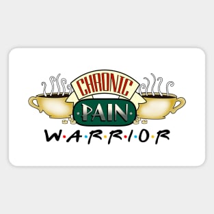 Chronic Pain W.A.R.R.I.O.R (blk) Magnet